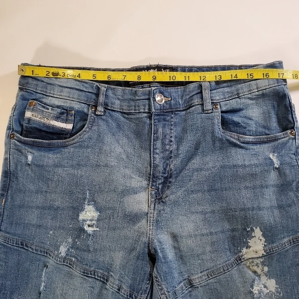 7468 * Ecko Unltd. Skinny Jeans Medium Wash Denim Size 36x30